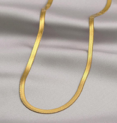 Stainless Steel Snake Chain Necklace for Women, Classic Chain Bracelets, Jewelry